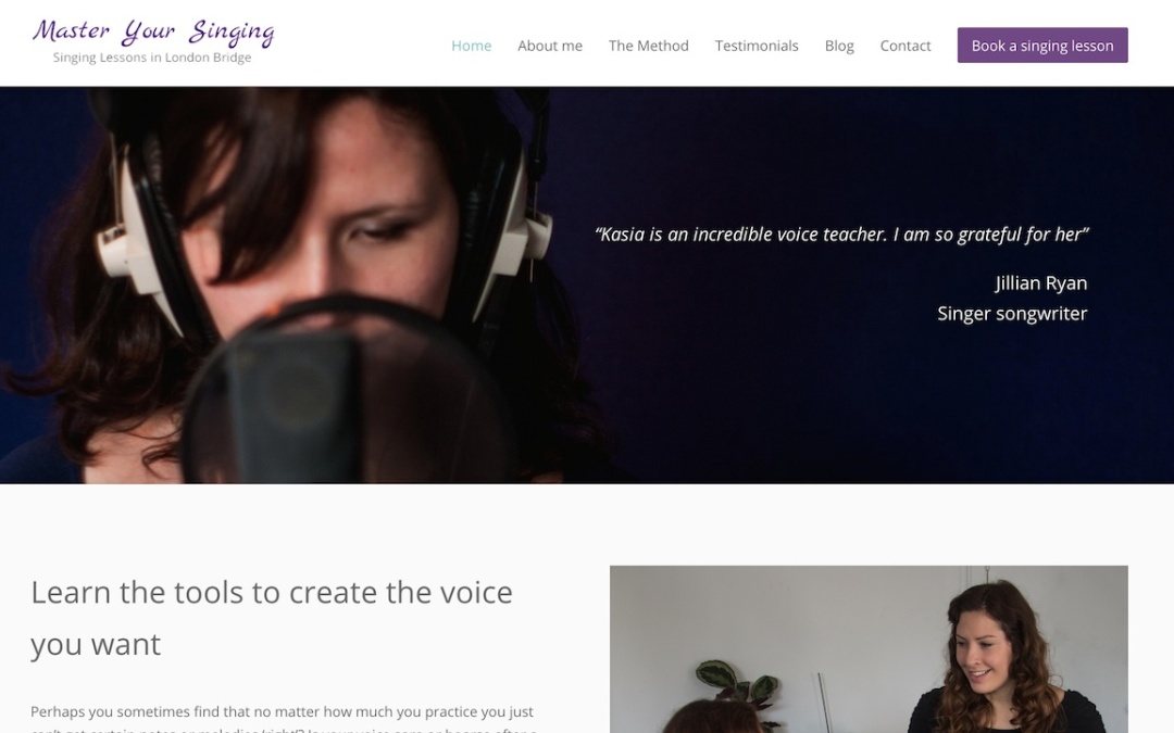 Master your singing